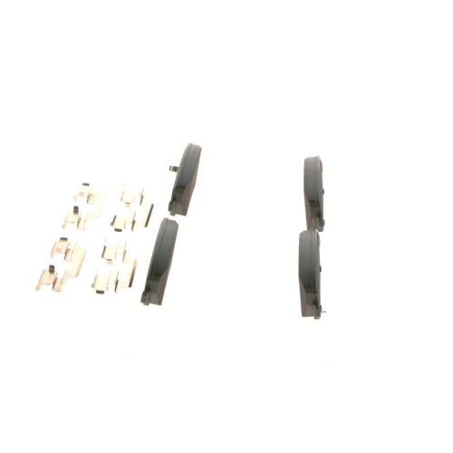 Bremsbelagsatz Scheibenbremse Bosch 0986494160 f&uuml;r Nissan Opel Saab Suzuki