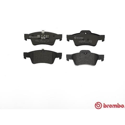 Brake Pad Set Disc Brake Brembo P50064 Prime Line for Mercedes Benz Rear Axle