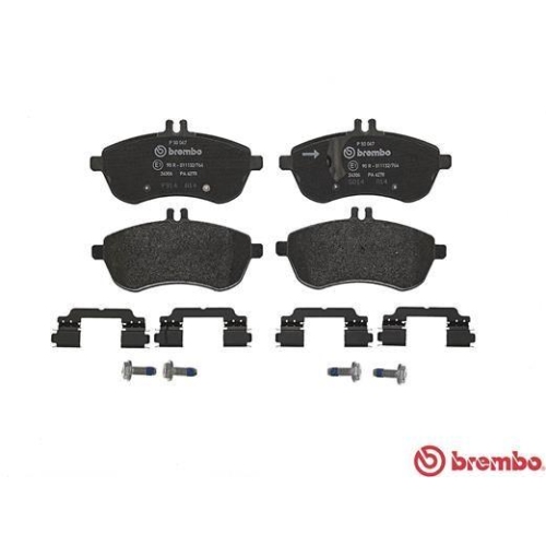 Bremsbelagsatz Scheibenbremse Brembo P50067 Prime Line f&uuml;r Mercedes Benz