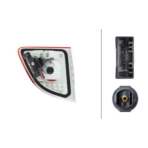 Heckleuchte Hella 2TZ 009 427-121 f&uuml;r Bmw Rechts