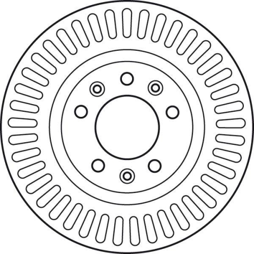 Bremsscheibe Trw DF6020S Trw Single f&uuml;r Citro&euml;n Fiat Peugeot Vorderachse