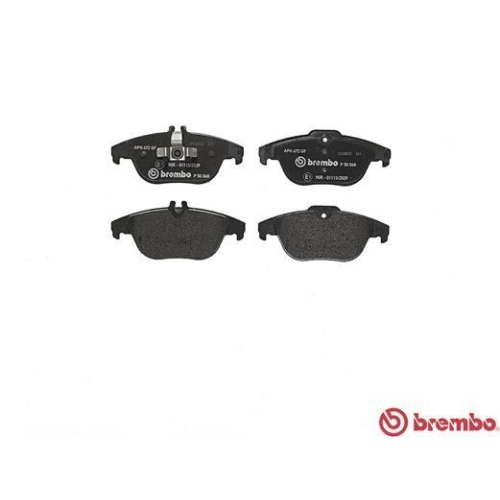 Bremsbelagsatz Scheibenbremse Brembo P50068 Prime Line f&uuml;r Mercedes Benz
