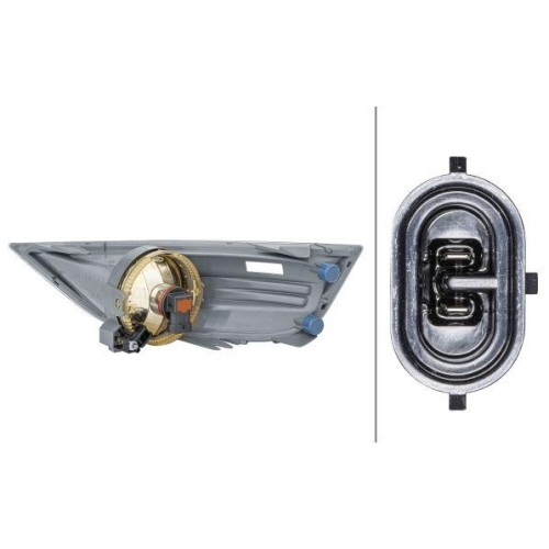 Nebelscheinwerfer Hella 1NE 010 571-021 f&uuml;r Ford Rechts