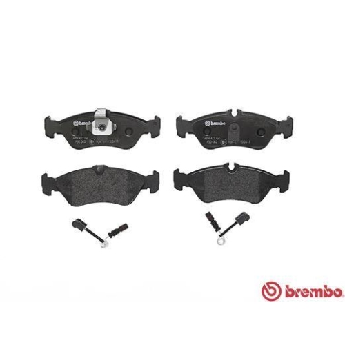 Bremsbelagsatz Scheibenbremse Brembo P50082 Prime Line f&uuml;r Audi Mercedes Benz VW