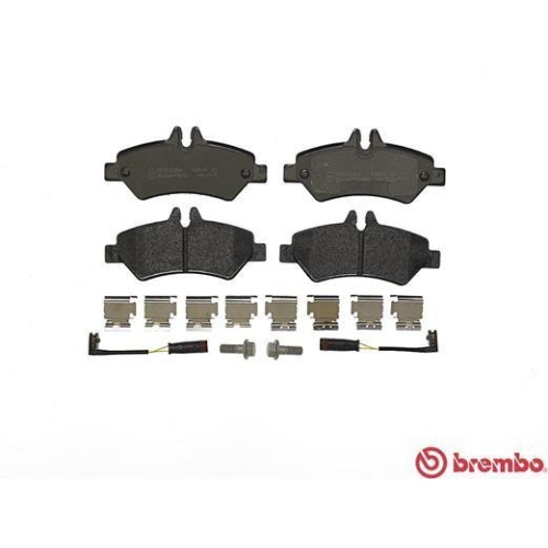 Bremsbelagsatz Scheibenbremse Brembo P50084 Prime Line f&uuml;r Chrysler Dodge VW