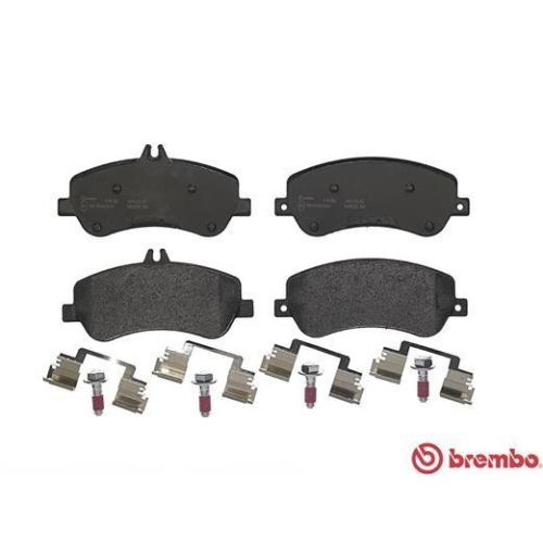 Bremsbelagsatz Scheibenbremse Brembo P50086 Prime Line f&uuml;r Mercedes Benz