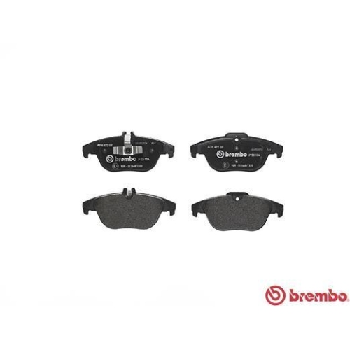 Bremsbelagsatz Scheibenbremse Brembo P50104 Prime Line f&uuml;r Mercedes Benz