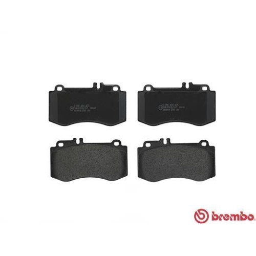 Bremsbelagsatz Scheibenbremse Brembo P50087 Prime Line f&uuml;r Mercedes Benz