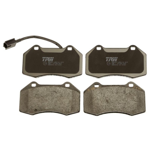 Bremsbelagsatz Scheibenbremse Trw GDB1812 f&uuml;r Alfa Romeo Fiat Abarth Vorderachse