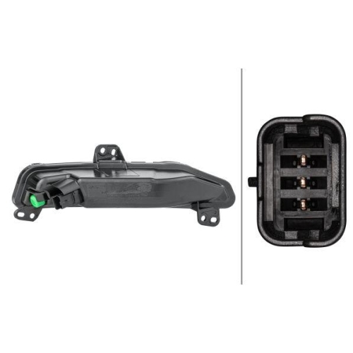 Blinkleuchte Hella 2BA 012 173-021 für Peugeot Vorne Rechts