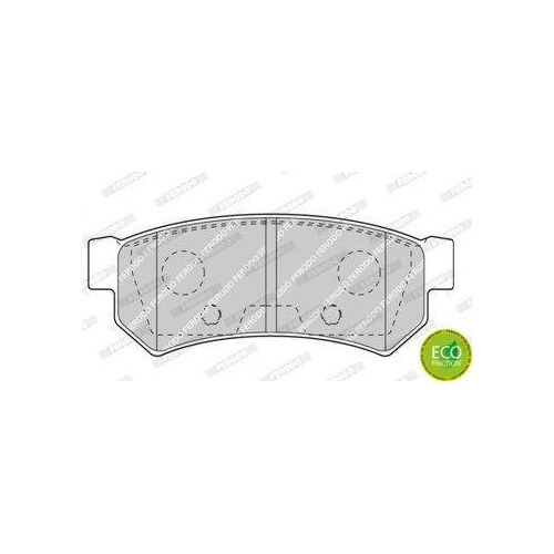 Brake Pad Set Disc Brake Ferodo FDB4295 Premier Eco Friction for Chevrolet
