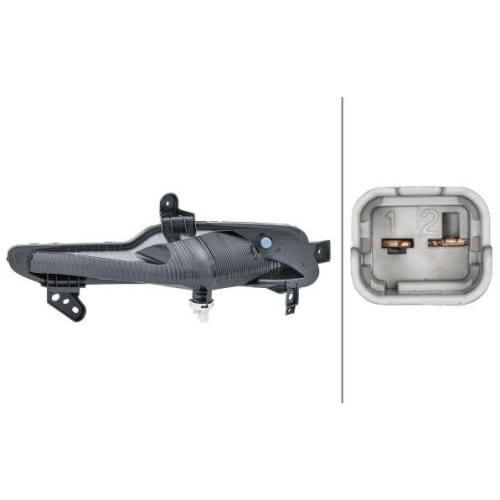 Blinkleuchte Hella 2BA 012 349-021 für Renault Vorne Rechts
