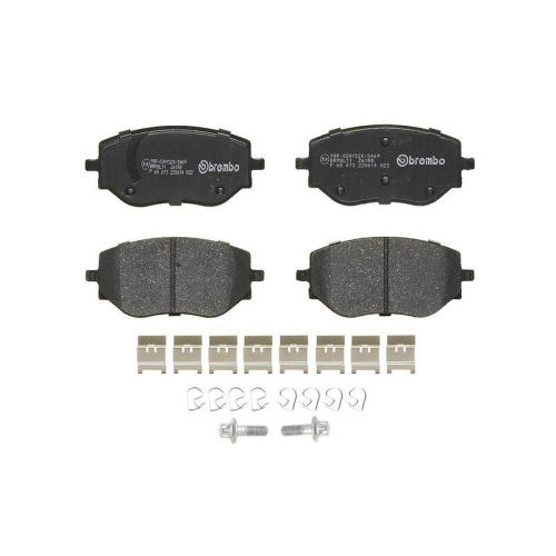 Bremsbelagsatz Scheibenbremse Brembo P68073 Prime Line für Mitsubishi Nissan