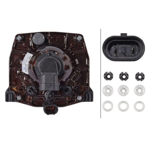 Headlight Hella 1AL 009 998-001 for Aebi Fiat Case Ih Same Claas Deutz Fahr Hako