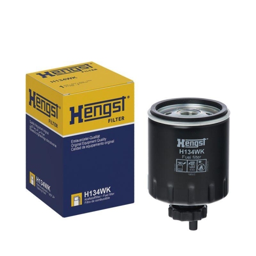 Kraftstofffilter Hengst Filter H134WK f&uuml;r Mitsubishi Opel Renault Volvo Case Ih