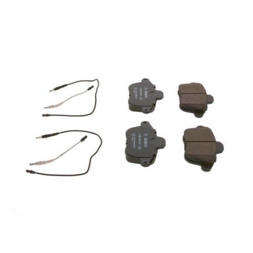 Bremsbelagsatz Scheibenbremse Bosch 0986460951 f&uuml;r Citro&euml;n Peugeot Vorderachse