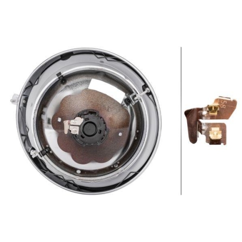 Hauptscheinwerfer Hella 1A8 001 149-011 f&uuml;r Audi VW Links Rechts