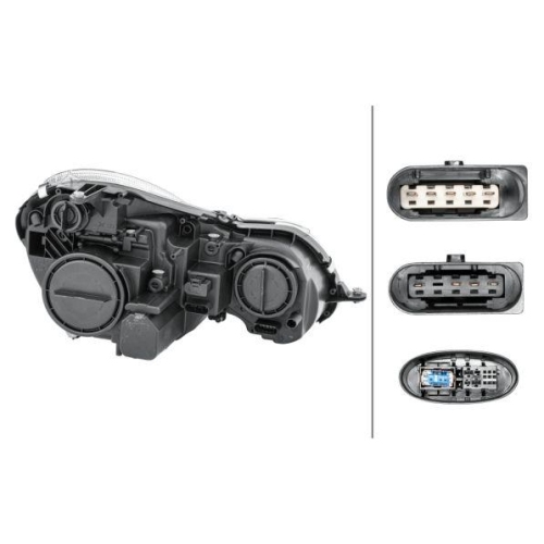 Headlight Hella 1EL 009 260-551 for Mercedes Benz Mercedes Benz Mercedes Benz
