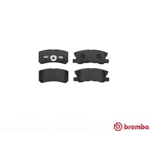 Bremsbelagsatz Scheibenbremse Brembo P54031 Prime Line f&uuml;r Chrysler Citro&euml;n Jeep