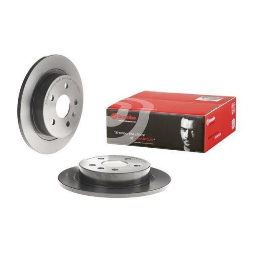 2X Brembo Bremsscheibe Prime Line - Uv Coated f&uuml;r Opel Saab Vauxhall
