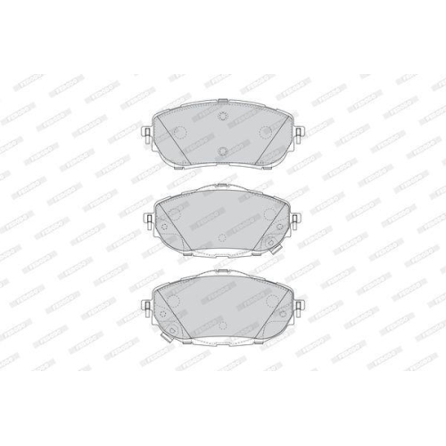 Bremsbelagsatz Scheibenbremse Ferodo FDB4648 Premier Eco Friction f&uuml;r Toyota