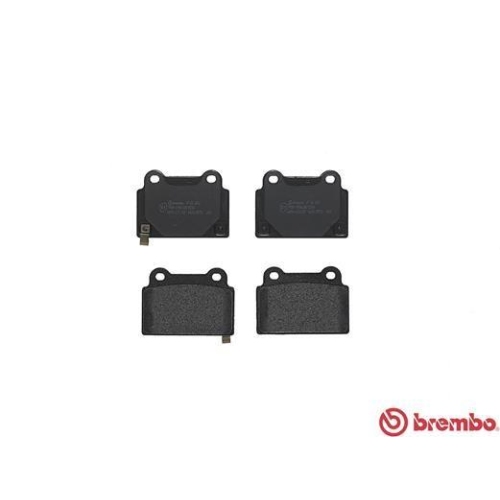 Bremsbelagsatz Scheibenbremse Brembo P54052 Prime Line f&uuml;r Mitsubishi