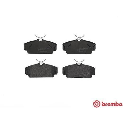 Brake Pad Set Disc Brake Brembo P56036 Prime Line for Nissan Front Axle