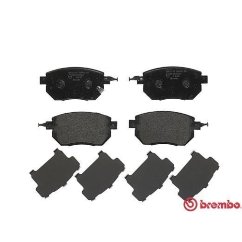 Bremsbelagsatz Scheibenbremse Brembo P56051 Prime Line f&uuml;r Nissan Infiniti