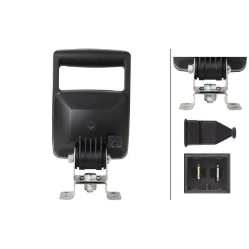 Arbeitsscheinwerfer Hella 1GA 007 506-021 Ultrabeam f&uuml;r Aebi Daf Iveco Scania