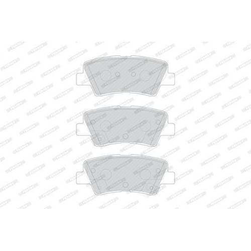 Bremsbelagsatz Scheibenbremse Ferodo FDB4833 Premier f&uuml;r Ssangyong Hyundai Kia