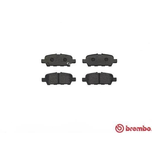 Bremsbelagsatz Scheibenbremse Brembo P56068 Prime Line f&uuml;r Nissan Suzuki