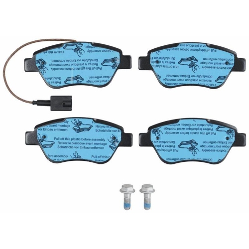 Bremsbelagsatz Scheibenbremse Trw GDB1590 Cotec f&uuml;r Fiat Lancia Vorderachse