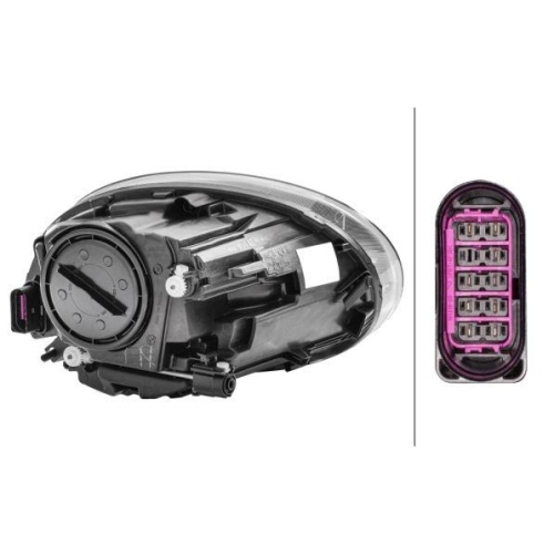 Hauptscheinwerfer Hella 1E9 010 793-011 f&uuml;r VW Links