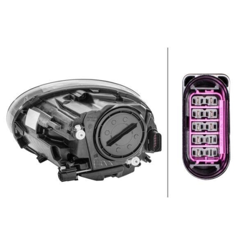 Hauptscheinwerfer Hella 1E9 010 793-021 f&uuml;r VW Rechts