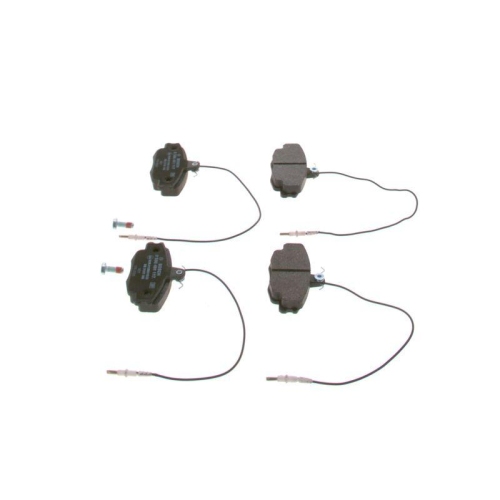 Bremsbelagsatz Scheibenbremse Bosch 0986461117 f&uuml;r Citro&euml;n Peugeot Renault