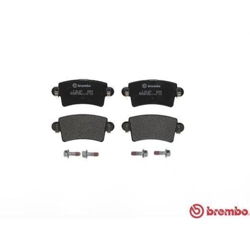 Bremsbelagsatz Scheibenbremse Brembo P59040 Prime Line f&uuml;r Nissan Opel Renault