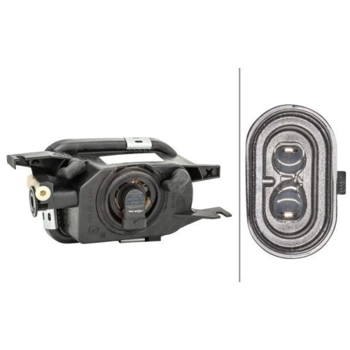 Front Fog Light Hella 1NA 007 976-121 for Mercedes Benz Mercedes Benz