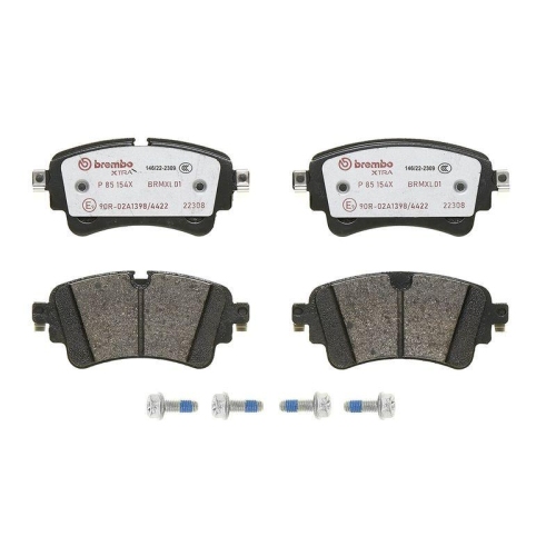 Bremsbelagsatz Scheibenbremse Brembo P85154X Xtra Line f&uuml;r Audi Seat Skoda VW
