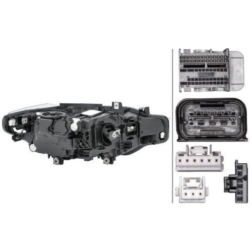 Hauptscheinwerfer Hella 1EX 012 102-911 f&uuml;r Bmw Bmw (brilliance) Links