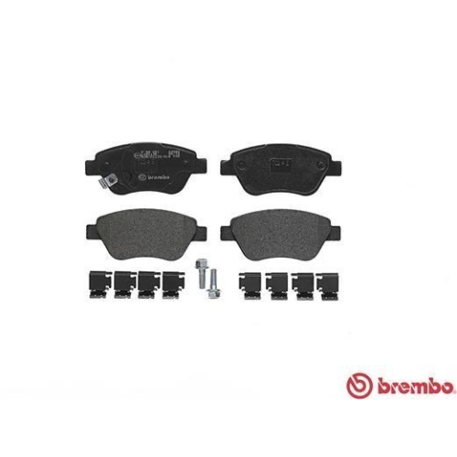 Bremsbelagsatz Scheibenbremse Brembo P59051 Prime Line f&uuml;r Opel Vauxhall