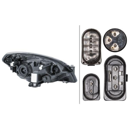 Hauptscheinwerfer Hella 1EJ 010 672-011 f&uuml;r Skoda Links