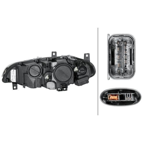 Hauptscheinwerfer Hella 1EL 009 644-621 f&uuml;r Bmw Rechts