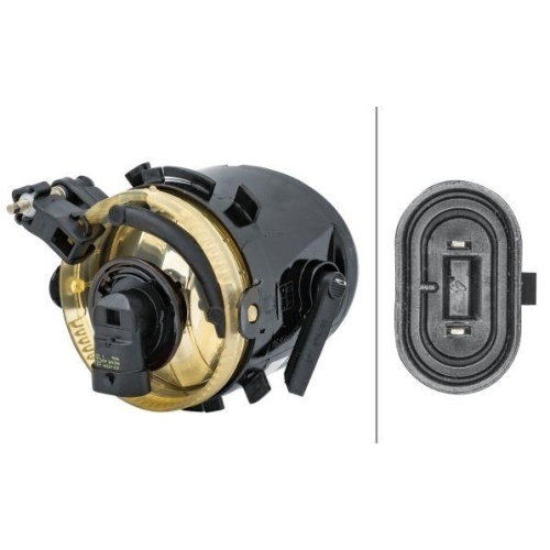 Nebelscheinwerfer Hella 1N0 009 955-031 f&uuml;r Seat VW Links