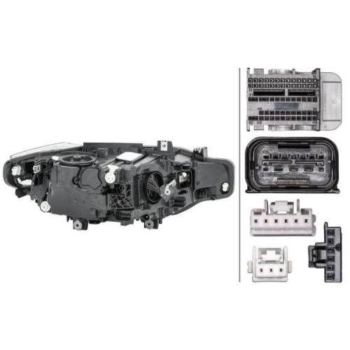 Headlight Hella 1EX 012 103-911 for Bmw Bmw (brilliance)