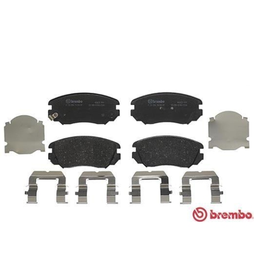 Bremsbelagsatz Scheibenbremse Brembo P59054 Prime Line f&uuml;r Gmc Opel Saab Buick