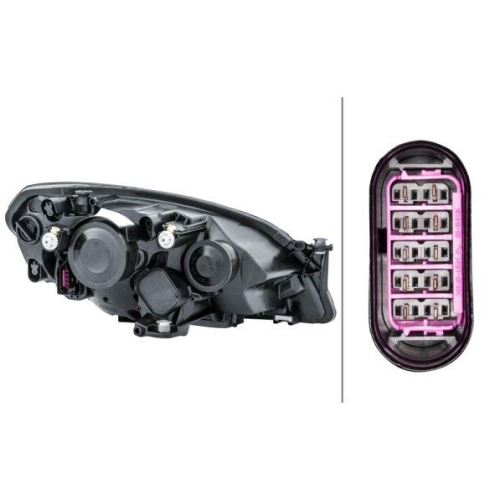 Hauptscheinwerfer Hella 1EL 012 643-011 f&uuml;r Skoda Links