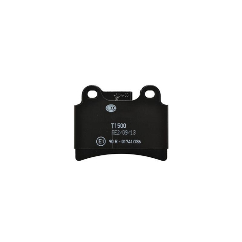 Bremsbelagsatz Scheibenbremse Hella 8DB 355 011-861 f&uuml;r Audi Seat Skoda VW