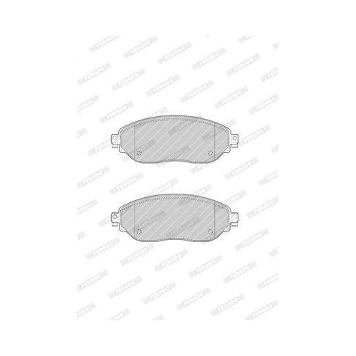 Bremsbelagsatz Scheibenbremse Ferodo FVR4840 Premier Eco Friction f&uuml;r Fiat Opel
