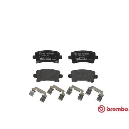 Bremsbelagsatz Scheibenbremse Brembo P59060 Prime Line f&uuml;r Opel Saab Vauxhall