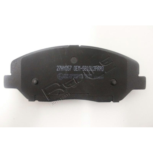 Brake Pad Set Disc Brake Red-line 27HY057 for Ssangyong Hyundai Kia